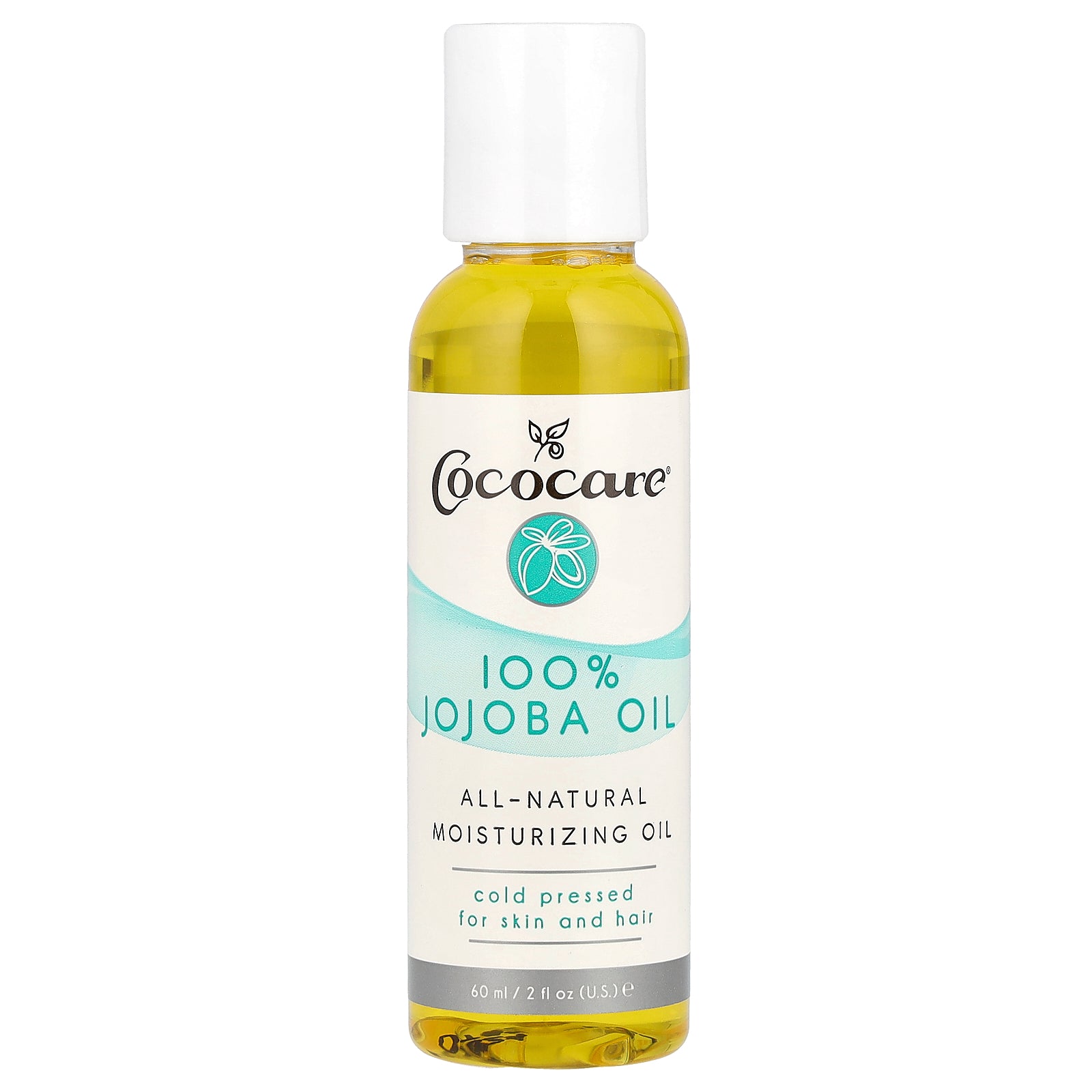 Cococare, 100% Jojoba Oil, 2 fl oz (60 ml)