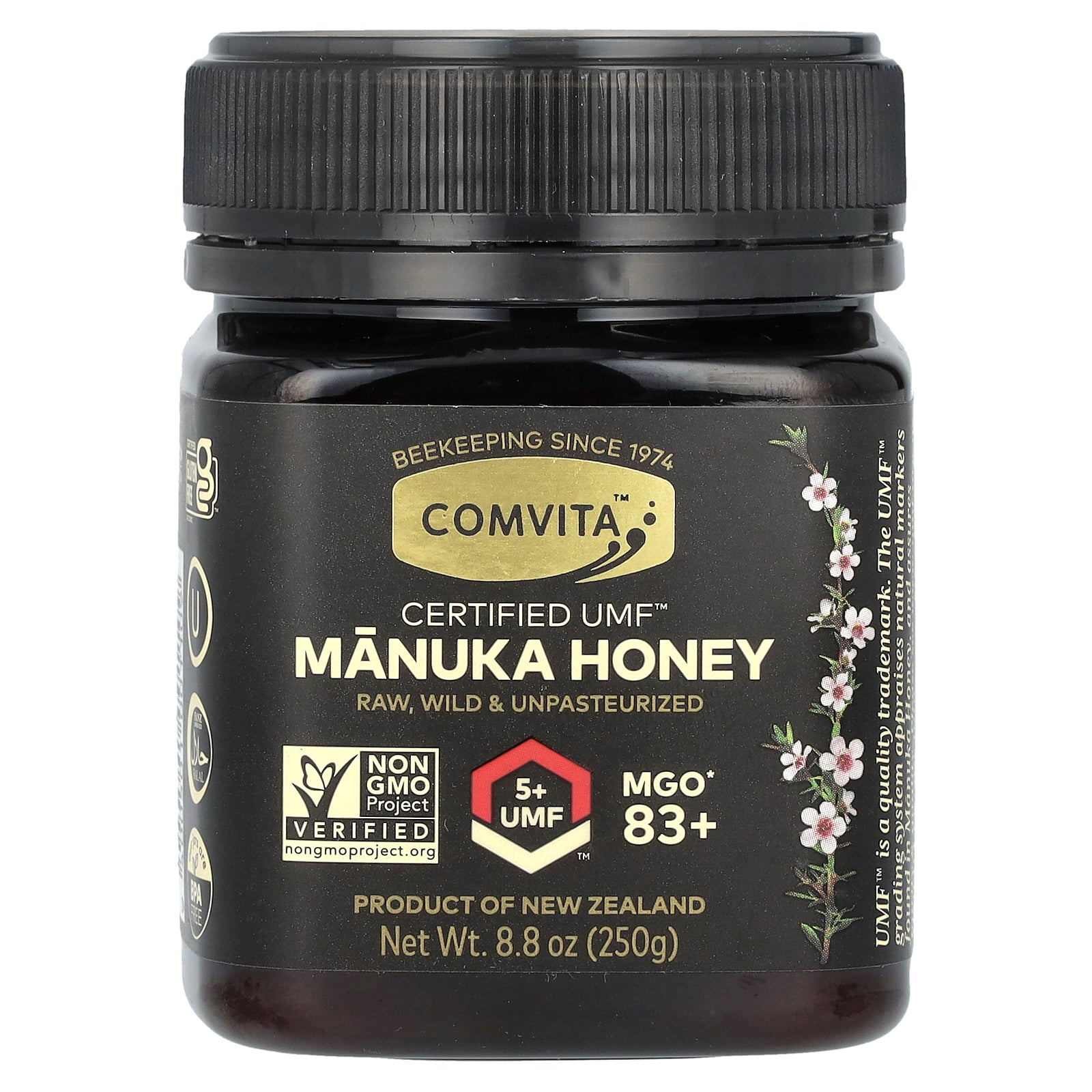 Comvita, Manuka Honey, UMF™ 5+, MGO 83+, 8.8 oz (250 g)
