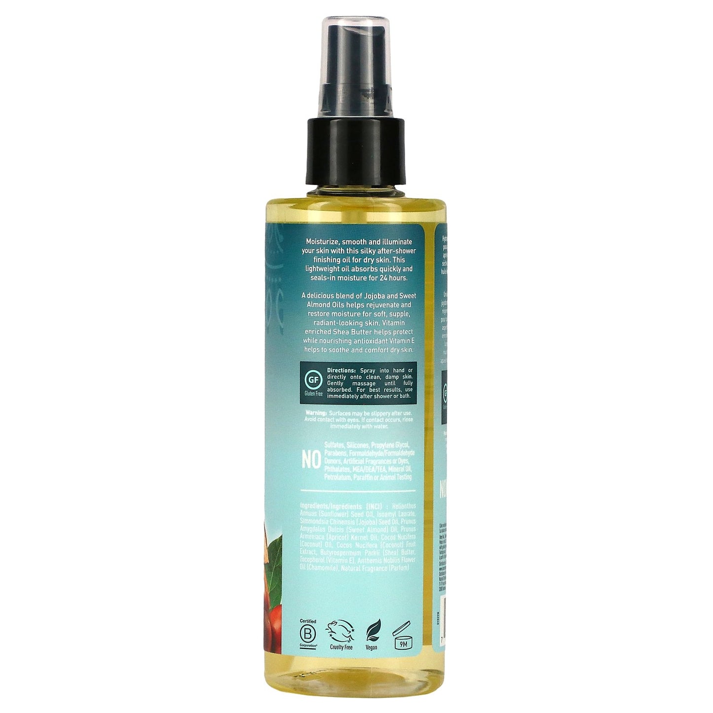 Desert Essence, Jojoba & Sweet Almond Body Oil, 8.28 fl oz (245 ml)