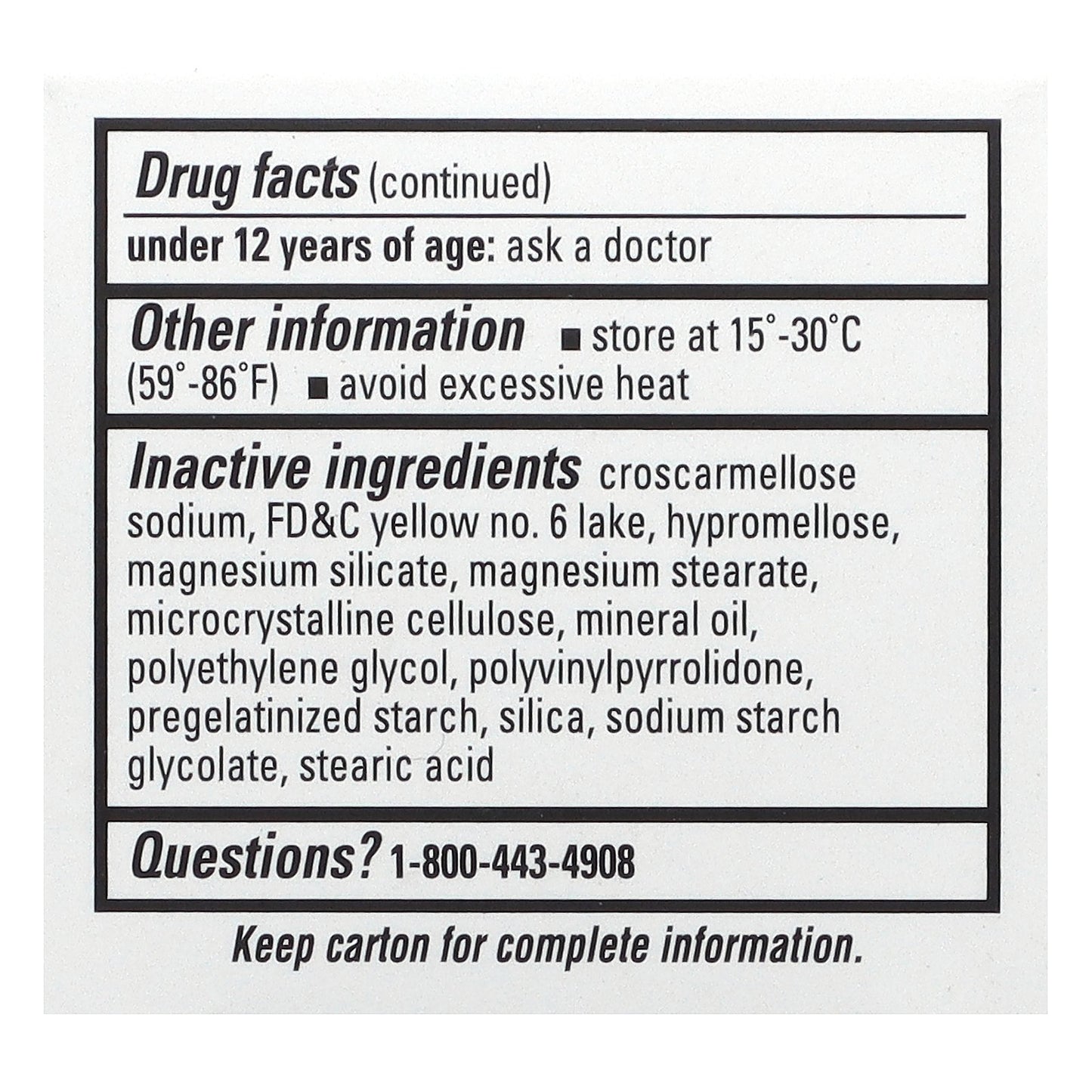 Percogesic, Acetaminophen/Diphenhydramine HCl, Original Strength, 50 Easy To Swallow Coated Tablets