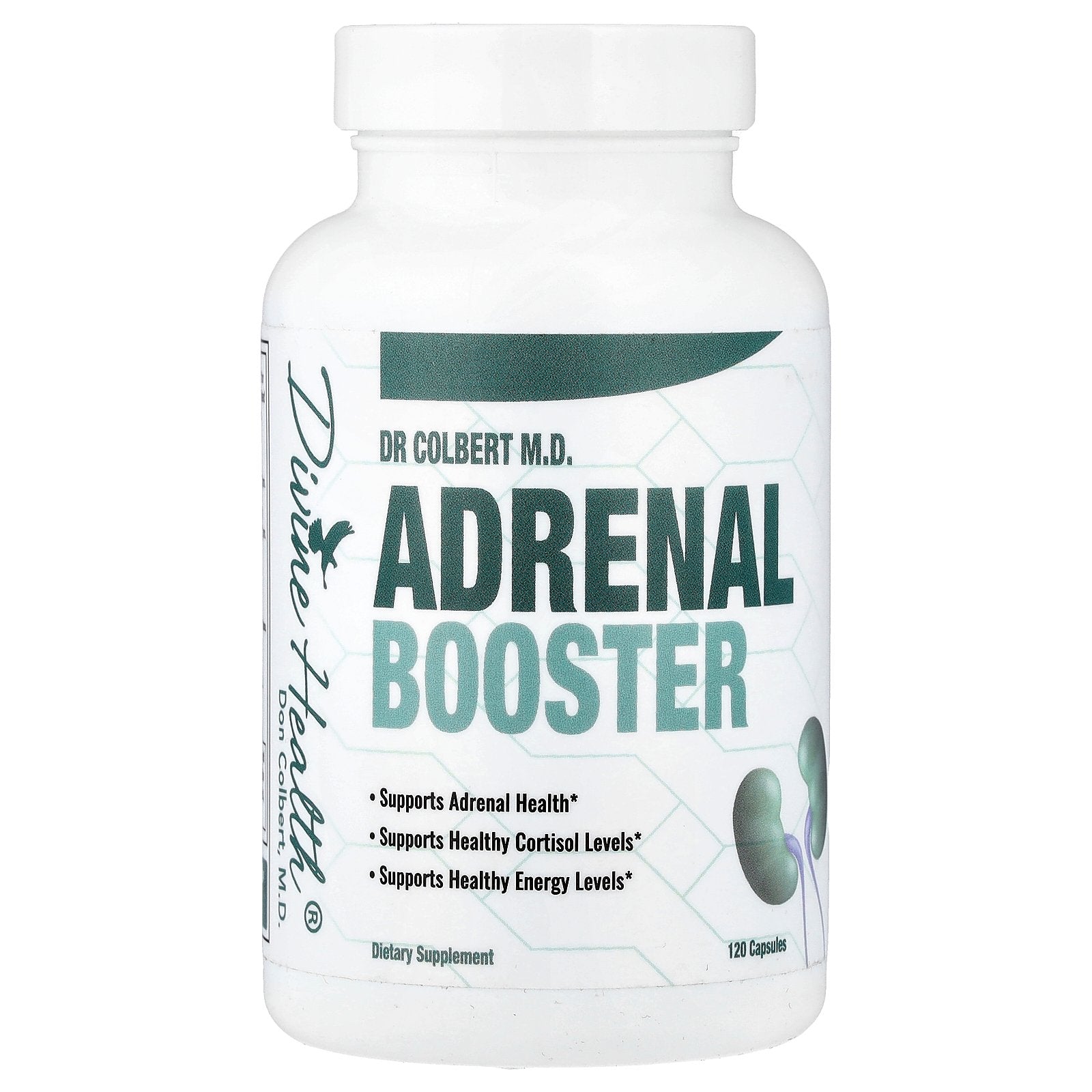 Divine Health, Don Colbert M.D. Adrenal Booster, 120 Capsules