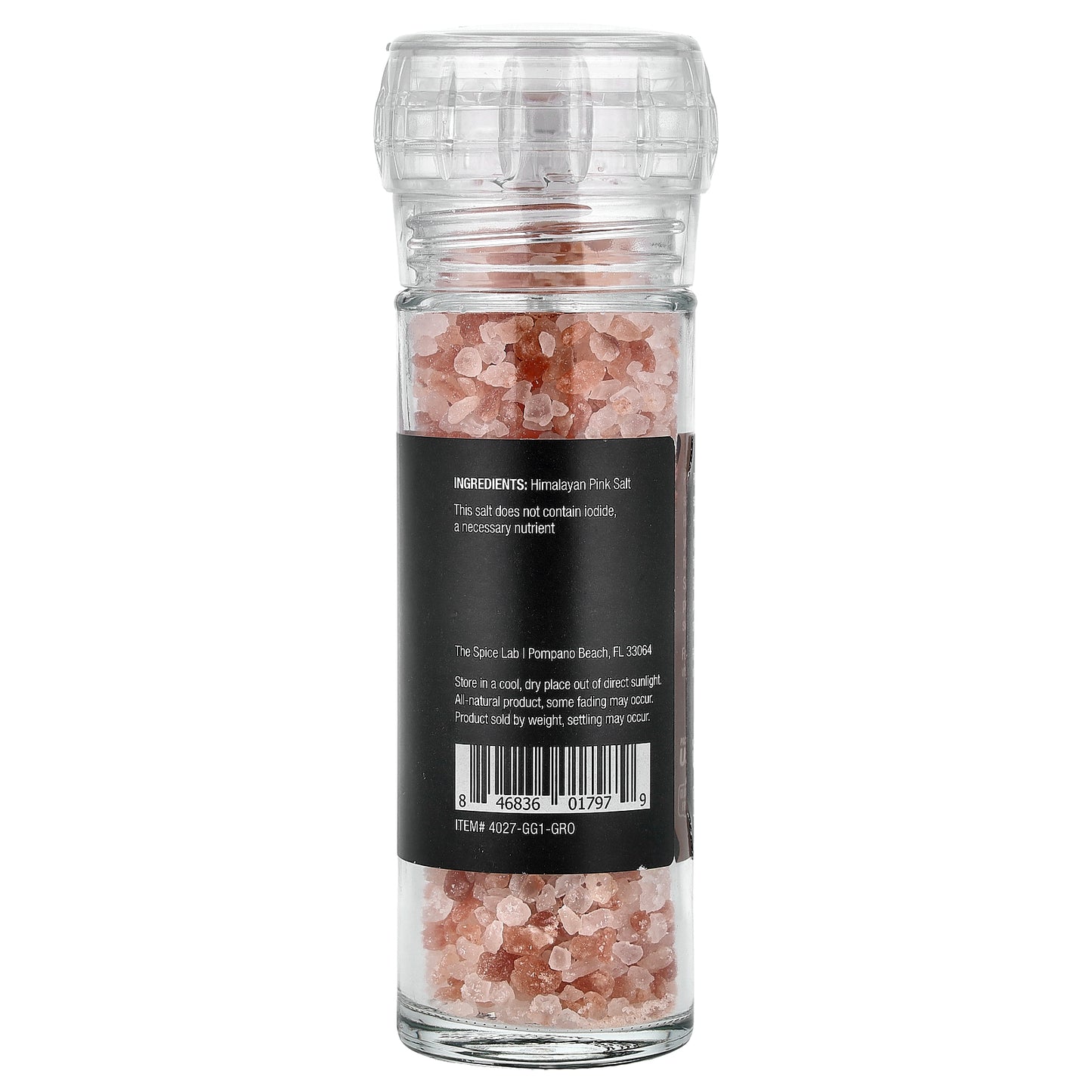 The Spice Lab, Himalayan Pink Salt, Coarse Grain, 4.2 oz (119 g)