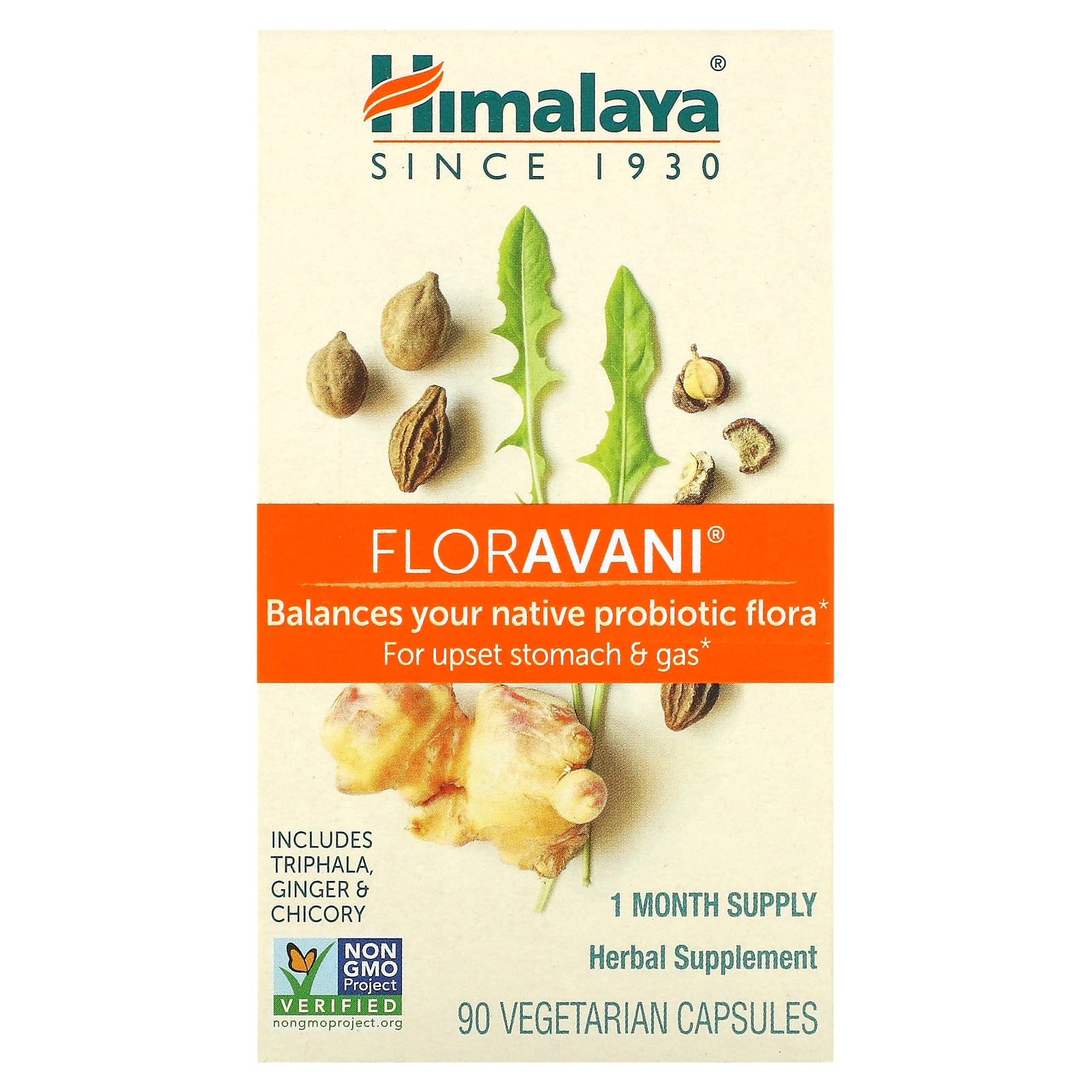 Himalaya, FlorAvani, 90 Vegetarian Capsules