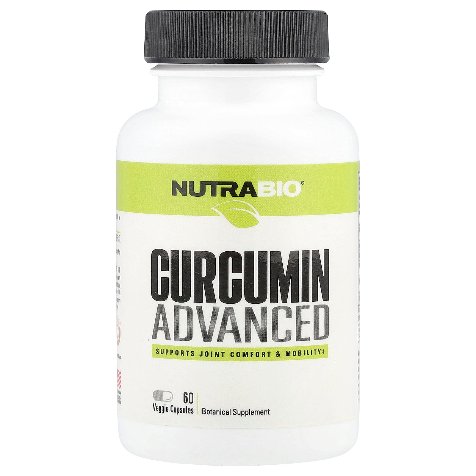 NutraBio, Curcumin Advanced, 60 Veggie Capsules