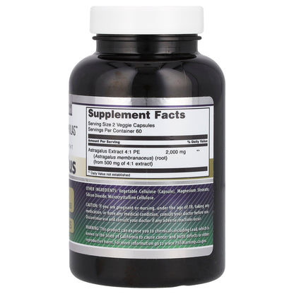 Amazing Nutrition, Astragalus, 120 Veggie Capsules (1,000 mg per Capsule)