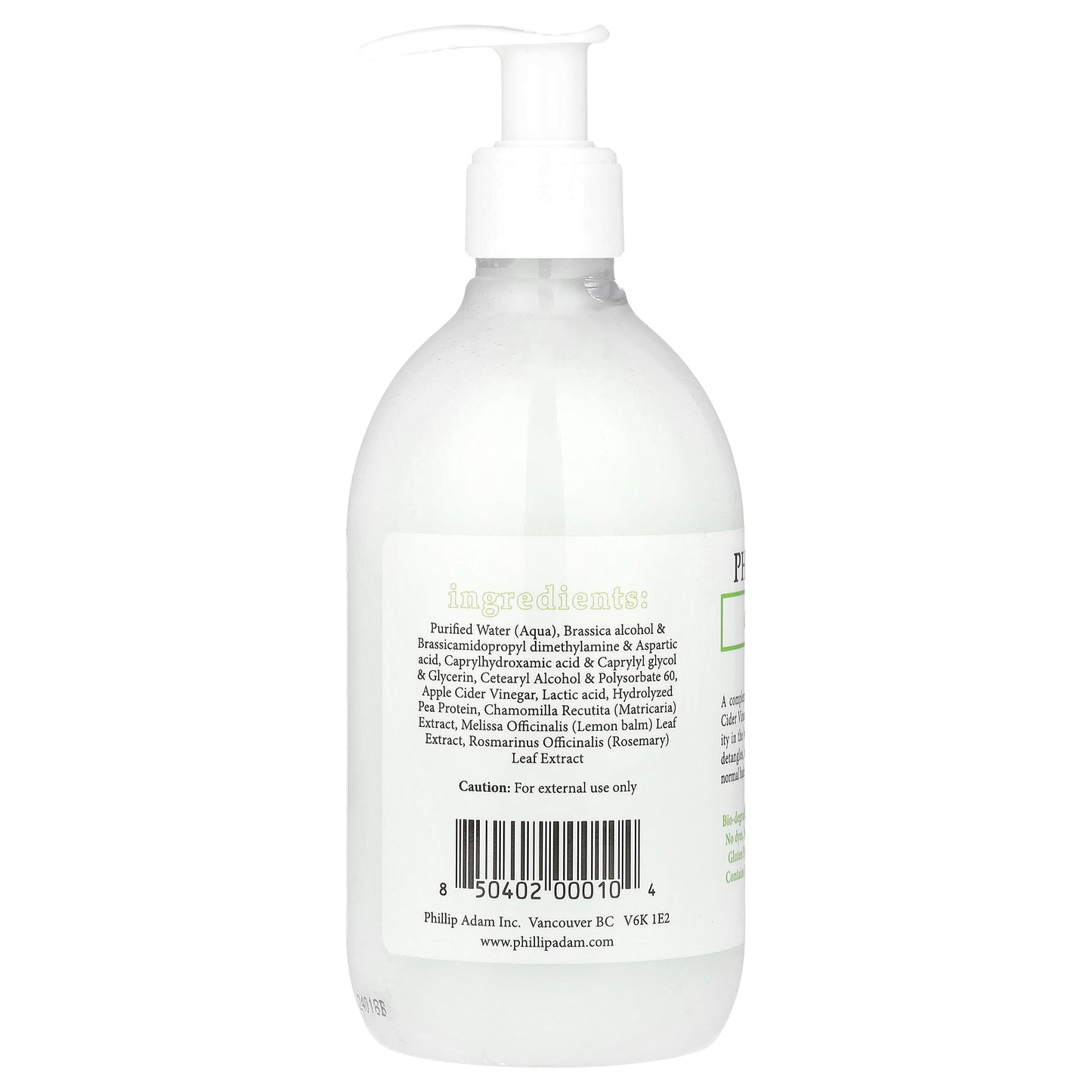 Phillip Adam, Conditioner, Fragrance Free, 12 fl oz (355 ml)