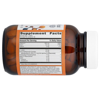 Metagenics, Ultra Potent-C® 500 Vitamin C, 90 Tablets