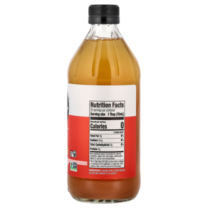 Spectrum Culinary, Organic Apple Cider Vinegar, Unfiltered, 16 fl oz (473 ml)