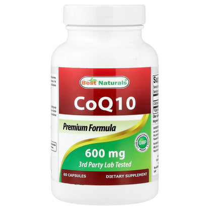 Best Naturals, CoQ10, 600 mg, 60 Capsules