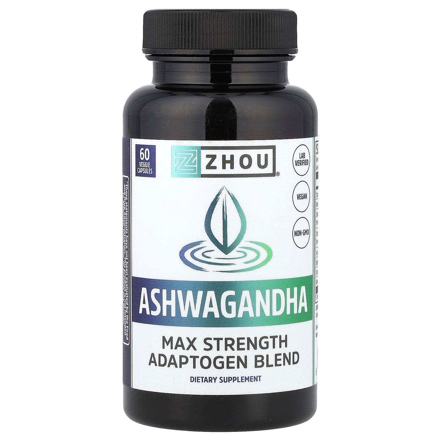 Zhou Nutrition, Ashwagandha, 60 Veggie Capsules