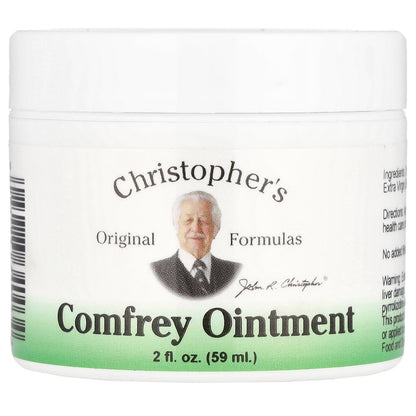 Christopher's Original Formulas, Comfrey Ointment, 2 fl oz (59 ml)