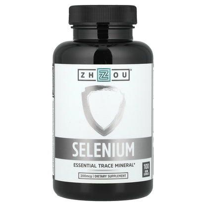 Zhou Nutrition, Selenium, 200 mcg, 100 Veggie Capsules