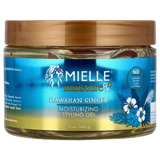 Mielle, Moisture RX™, Moisturizing Styling Gel, Hawaiian Ginger, 12 oz (340 g)
