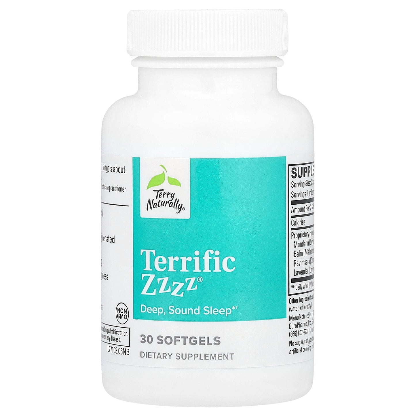 Terry Naturally, Terrific Zzzz®, 30 Softgels