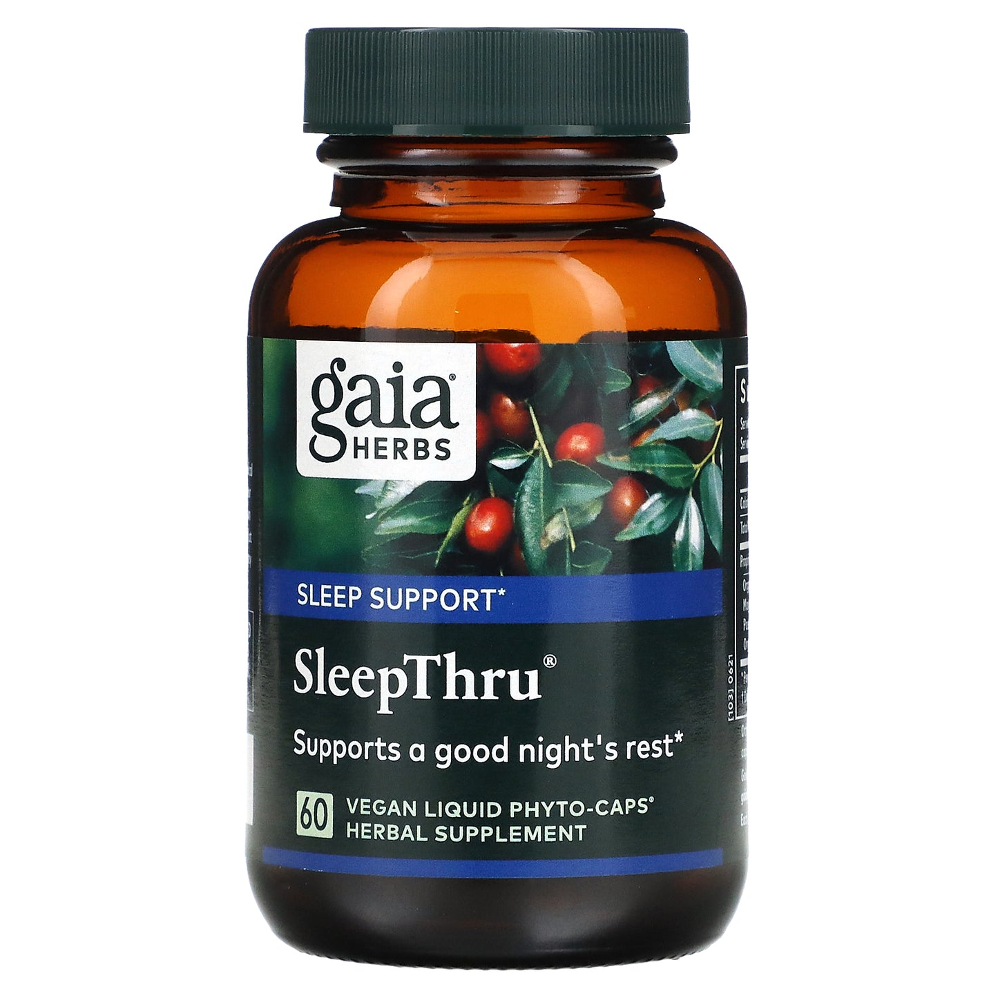 Gaia Herbs, SleepThru®, 60 Liquid Phyto-Caps®