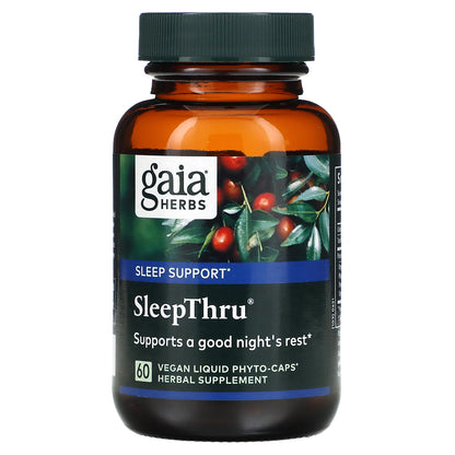Gaia Herbs, SleepThru®, 60 Liquid Phyto-Caps®