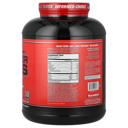 MuscleMeds, Carnivor™ Mass, Anabolic Beef Protein Gainer, Vanilla Caramel, 5.78 lbs (2,618 g)