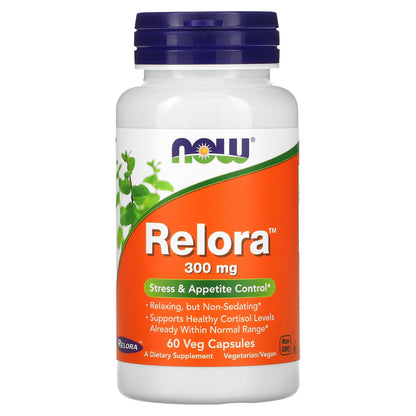 NOW Foods, Relora, 300 mg, 60 Veg Capsules