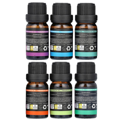 artnaturals, Top 6 Essential Oils Set, 6 Piece Set, .33 fl oz (10 ml) Each