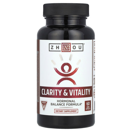 Zhou Nutrition, Clarity & Vitality, 50 mg, 60 Veggie Capsules