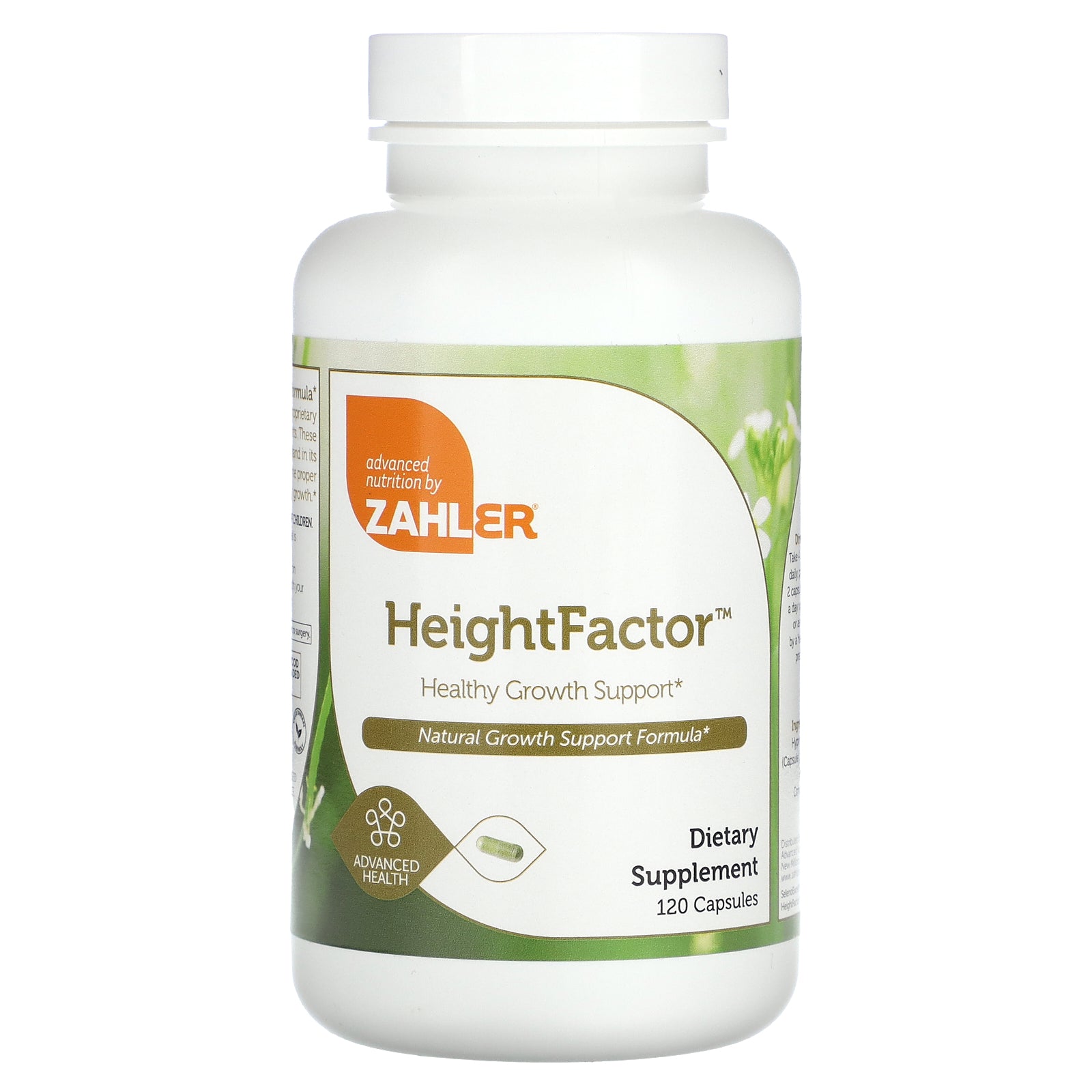 Zahler, HeightFactor, 120 Capsules