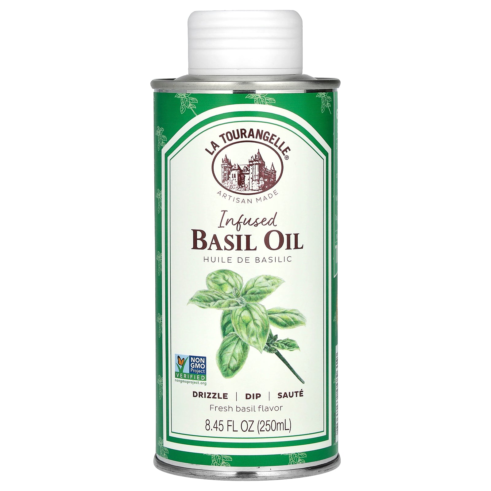 La Tourangelle, Infused Basil Oil, 8.45 fl oz (250 ml)