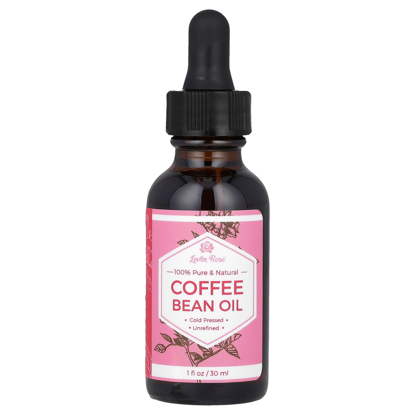 Leven Rose, 100% Pure & Natural, Coffee Bean Oil, 1 fl oz (30 ml)