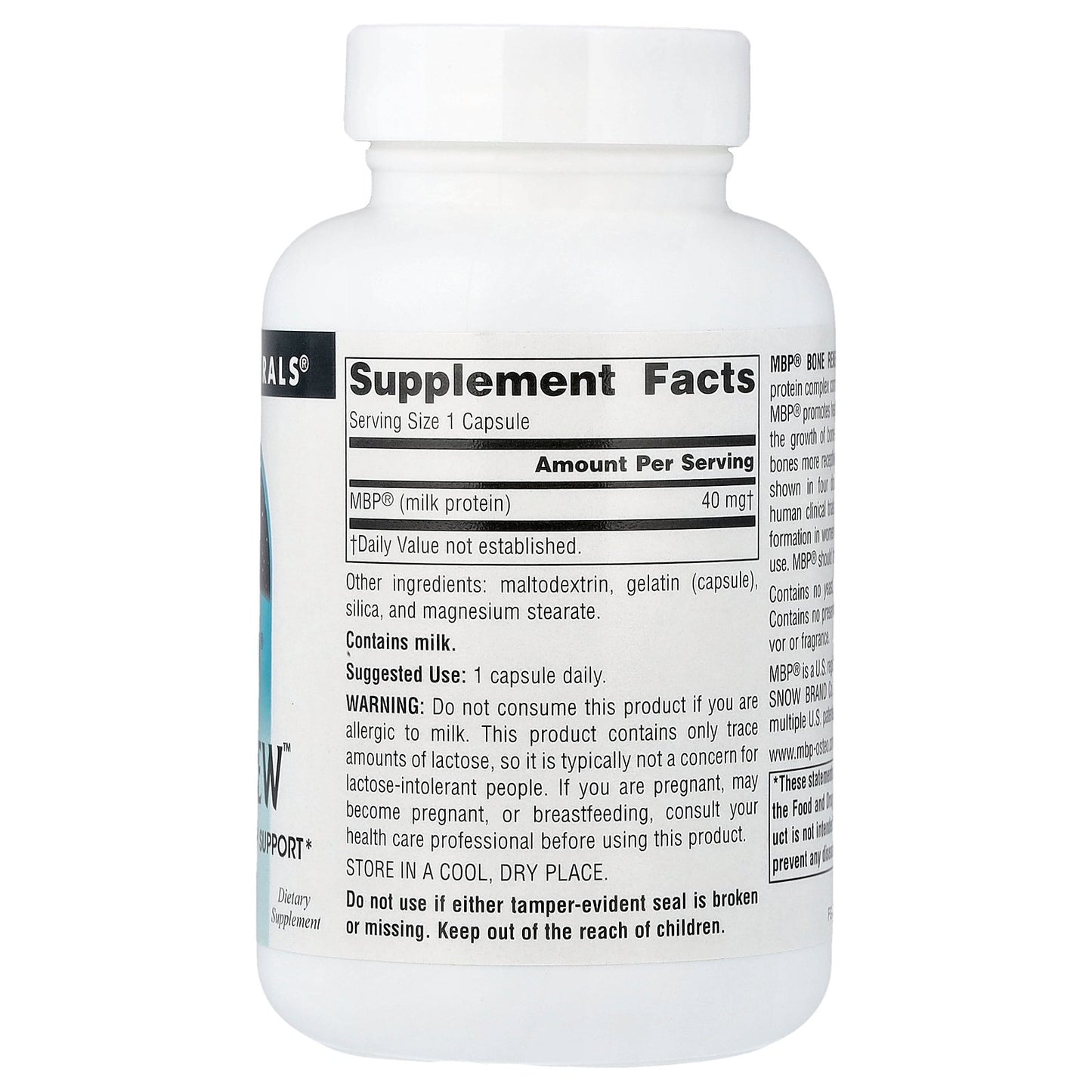 Source Naturals, MBP®, Bone Renew™, 120 Capsules (40 mg per Capsule)