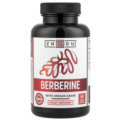 Zhou Nutrition, Berberine with Oregon Grape, 60 Veggie Capsules