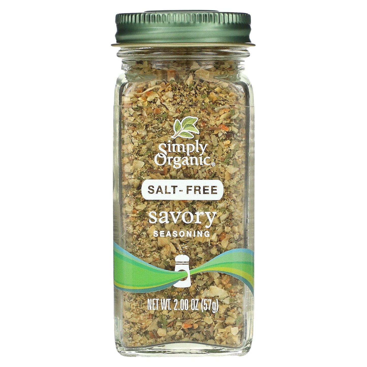 Simply Organic, Savory Seasoning, Salt-Free, 2 oz (57 g)