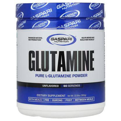 Gaspari Nutrition, Glutamine, Unflavored, 10.58 oz (300 g)