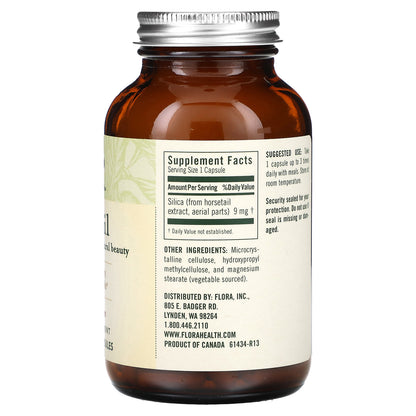 FloraSil, 90 Vegetarian Capsules (9 mg per Capsule)