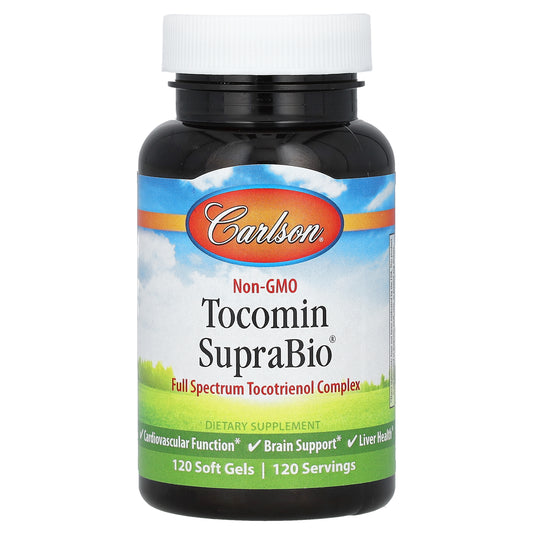 Carlson, Tocomin SupraBio, 120 Soft Gels