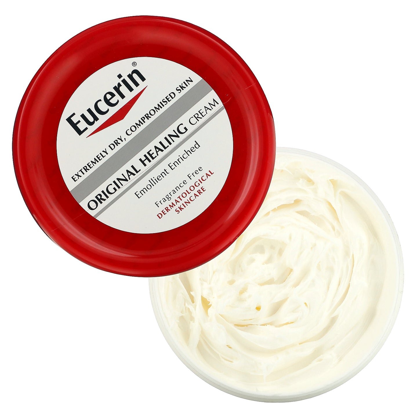 Eucerin, Original Healing Cream, Extremely Dry, Compromised Skin, Fragrance Free, 16 oz (454 g)