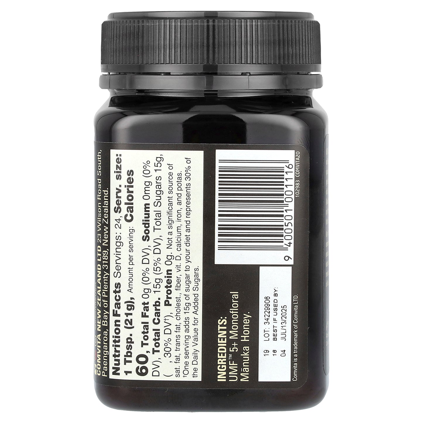 Comvita, Manuka Honey, UMF 5+, MGO 83+, 17.6 oz (500 g)