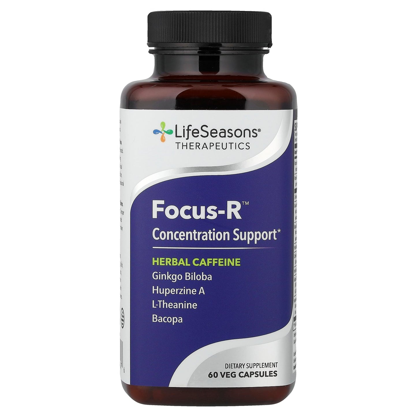 LifeSeasons, Focus-R™, Concentration Support, 60 Veg Capsules