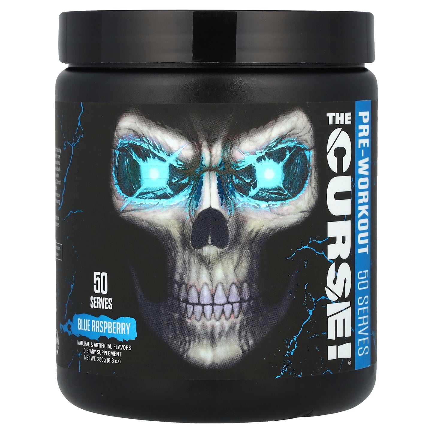 JNX Sports, The Curse!®, Pre-Workout, Blue Raspberry, 8.8 oz (250 g)