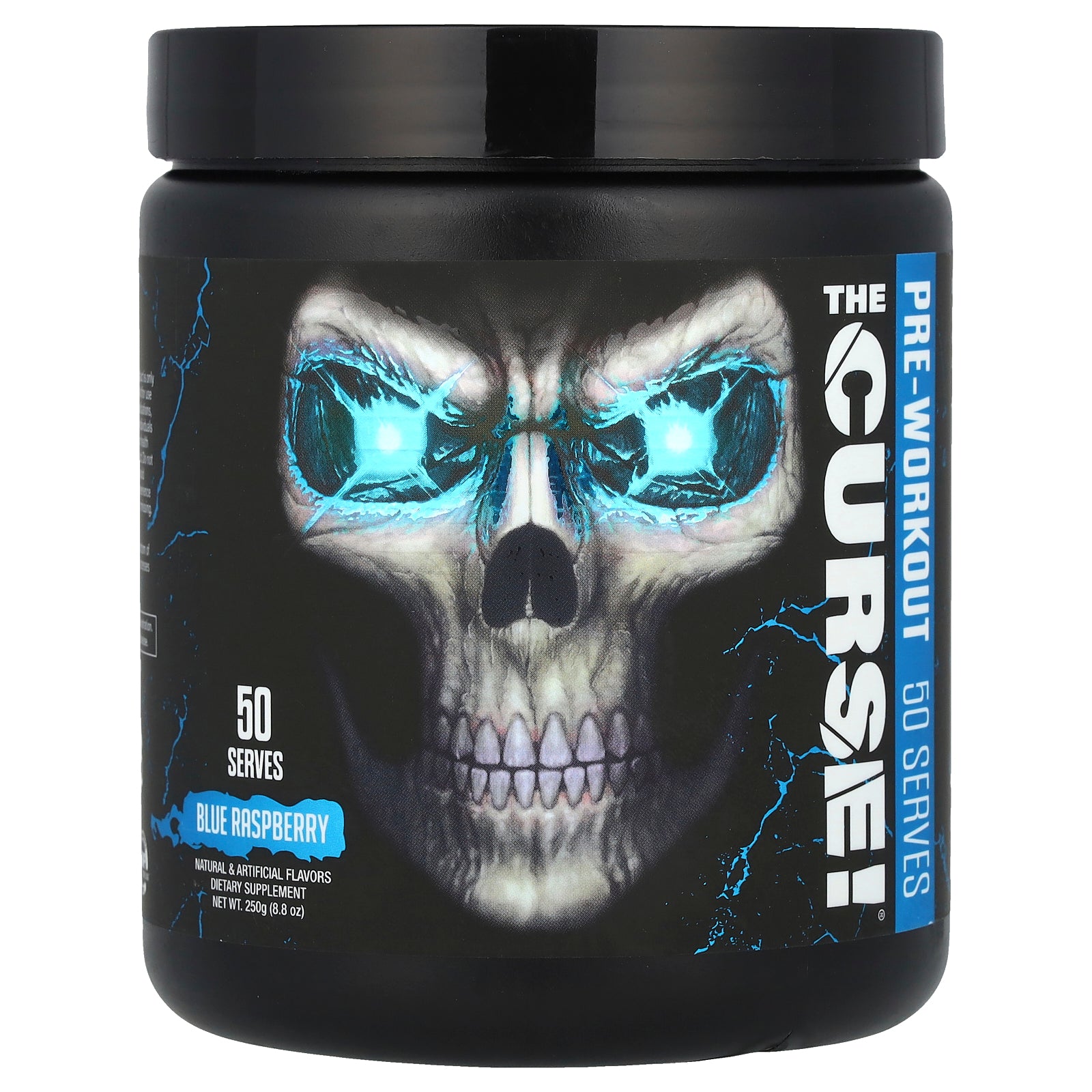 JNX Sports, The Curse!®, Pre-Workout, Blue Raspberry, 8.8 oz (250 g)