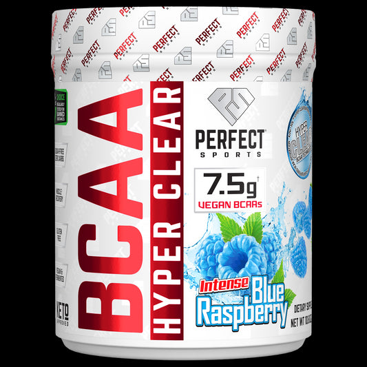 PERFECT Sports, BCAA Hyper Clear, Intense Blue Raspberry, 10.8 oz (306 g)