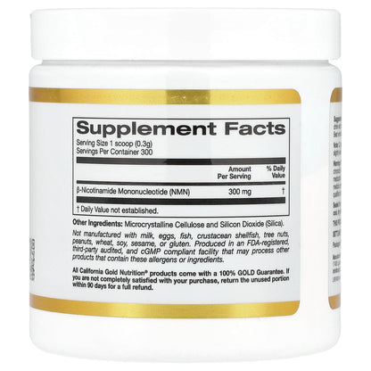 California Gold Nutrition, NMN Powder, 3.18 oz (90 g)