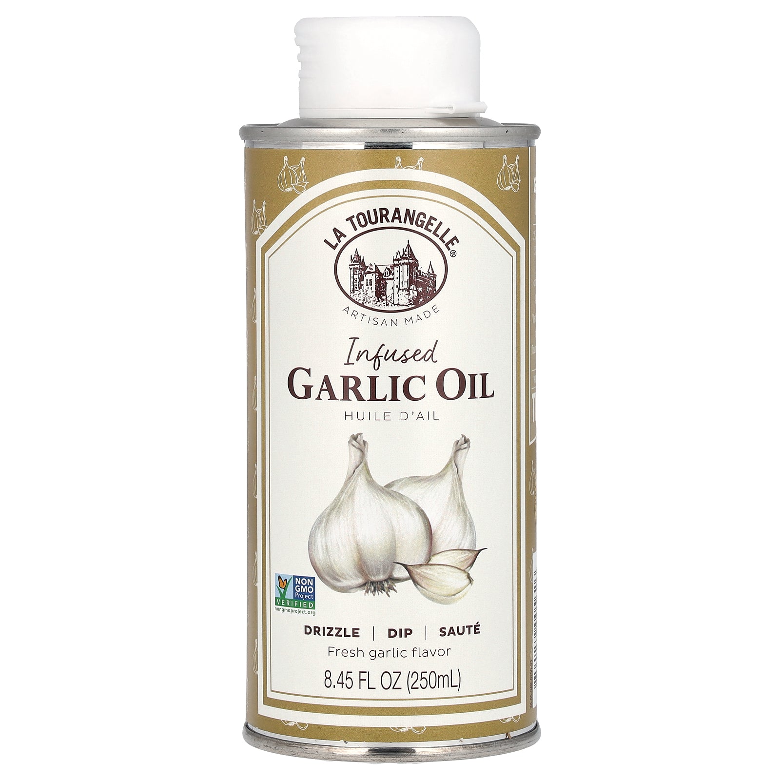 La Tourangelle, Infused Garlic Oil, 8.45 fl oz (250 ml)