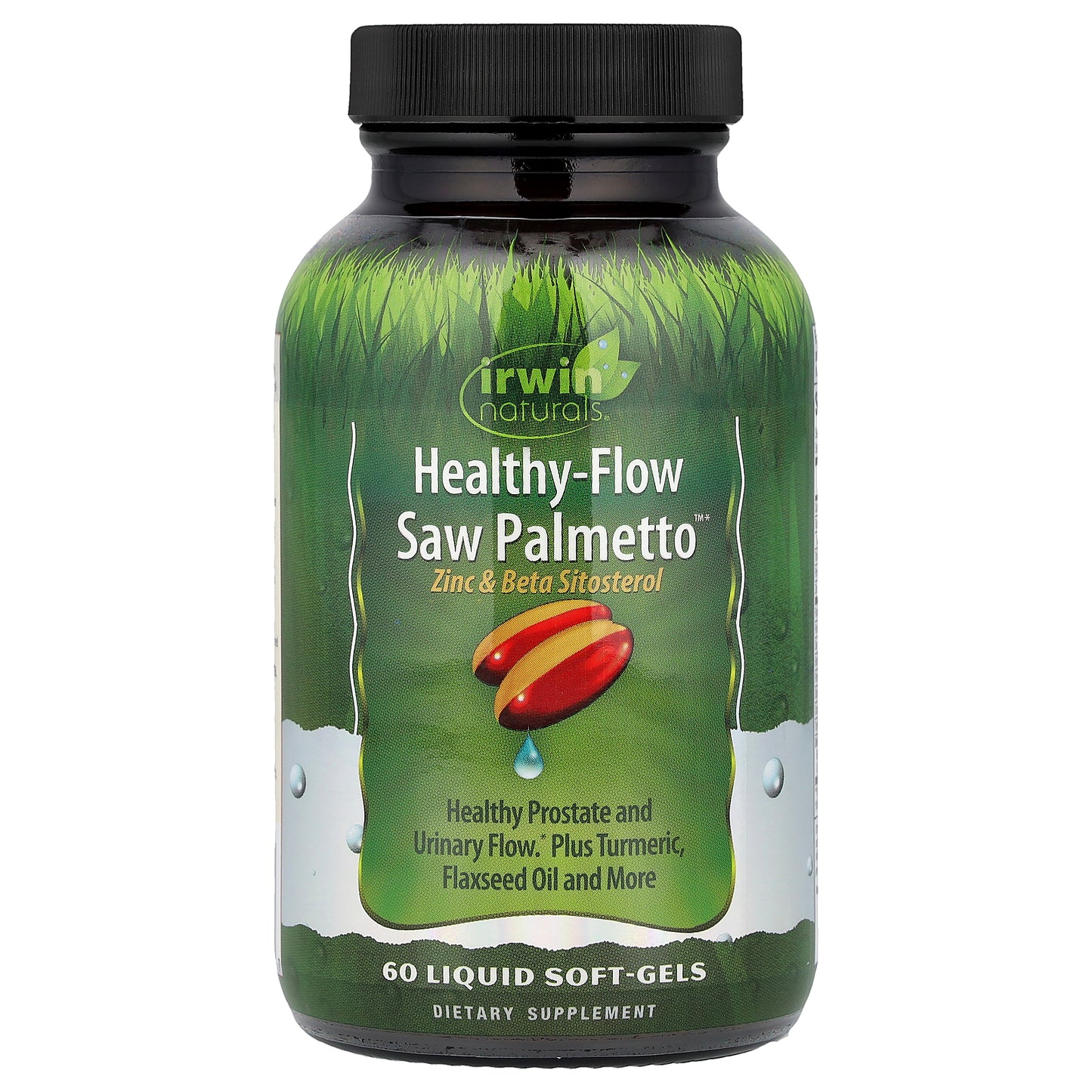 Irwin Naturals, Healthy-Flow Saw Palmetto™, 60 Liquid Soft-Gels