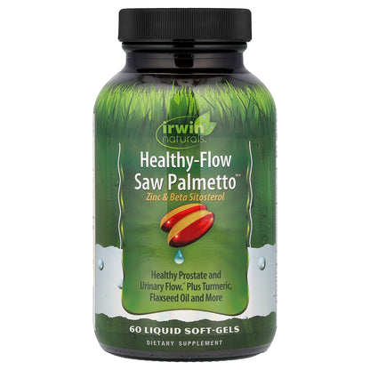 Irwin Naturals, Healthy-Flow Saw Palmetto™, 60 Liquid Soft-Gels