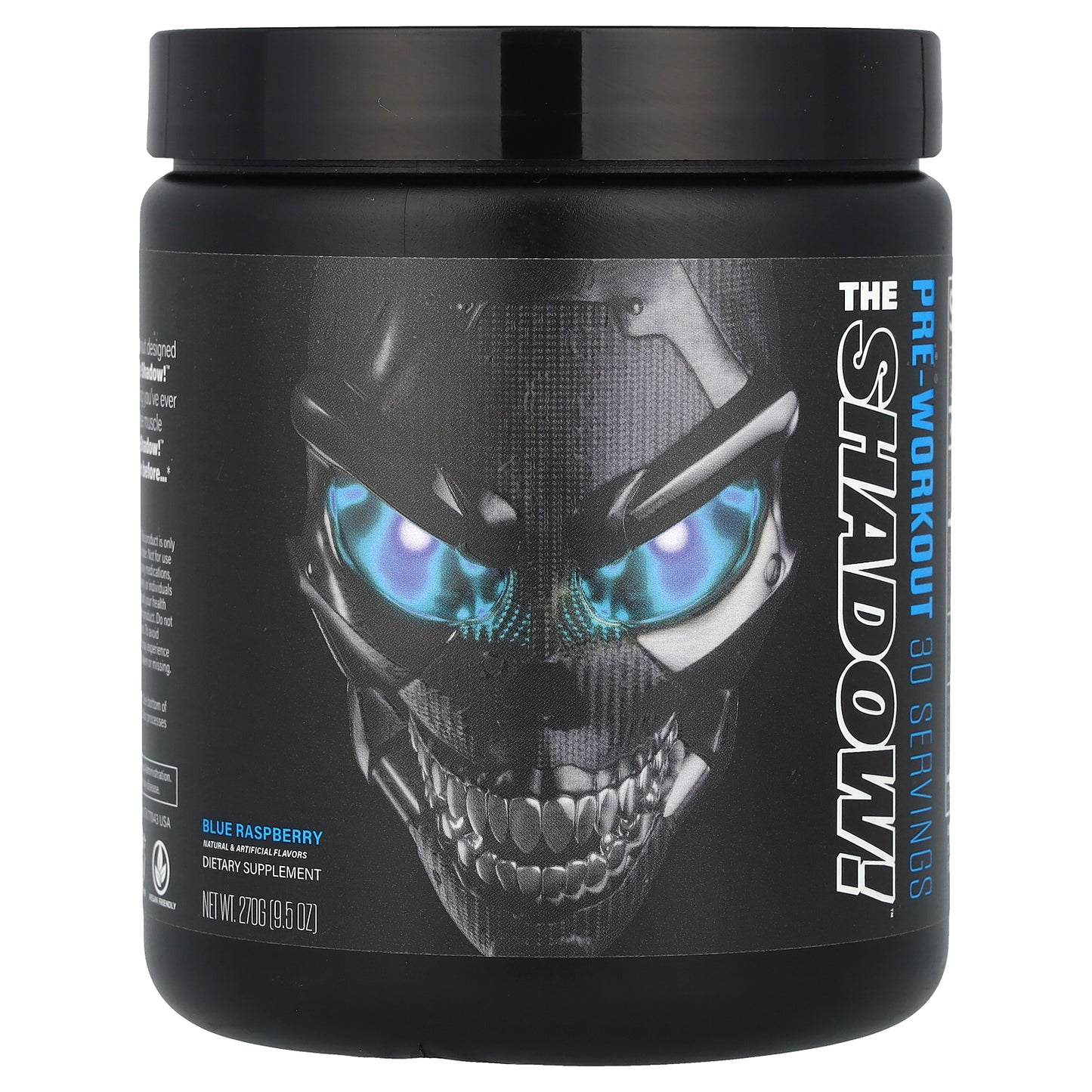 JNX Sports, The Shadow!®, Pre-Workout, Blue Raspberry, 9.5 oz (270 g)