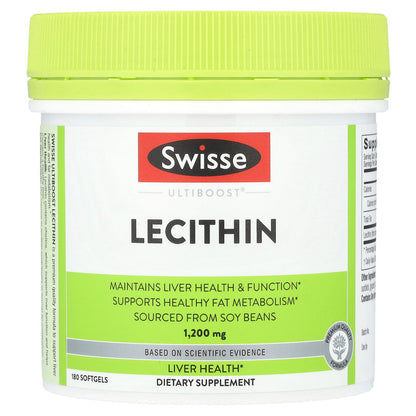 Swisse, Ultiboost®, Lecithin, 1,200 mg, 180 Capsules