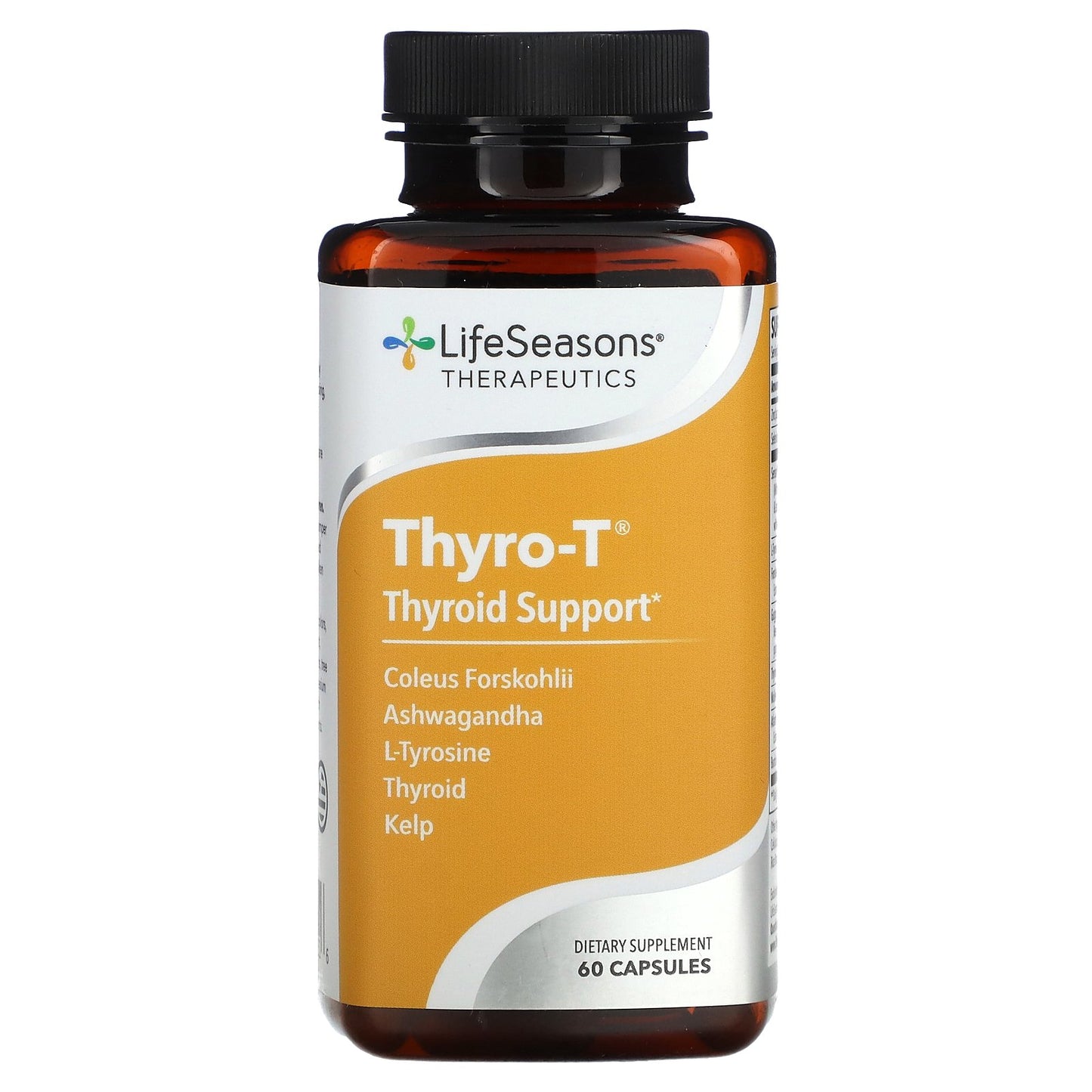 LifeSeasons, Thyro-T, Thyroid Support, 60 Capsules