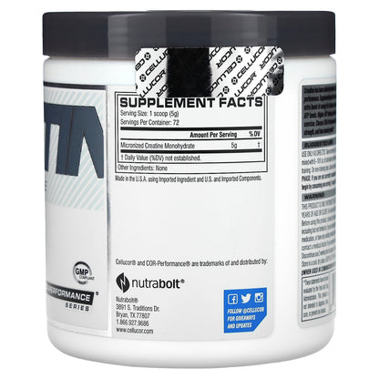 C4 / Cellucor, COR-Performance® Creatine, Unflavored, 12.69 oz (360 g)