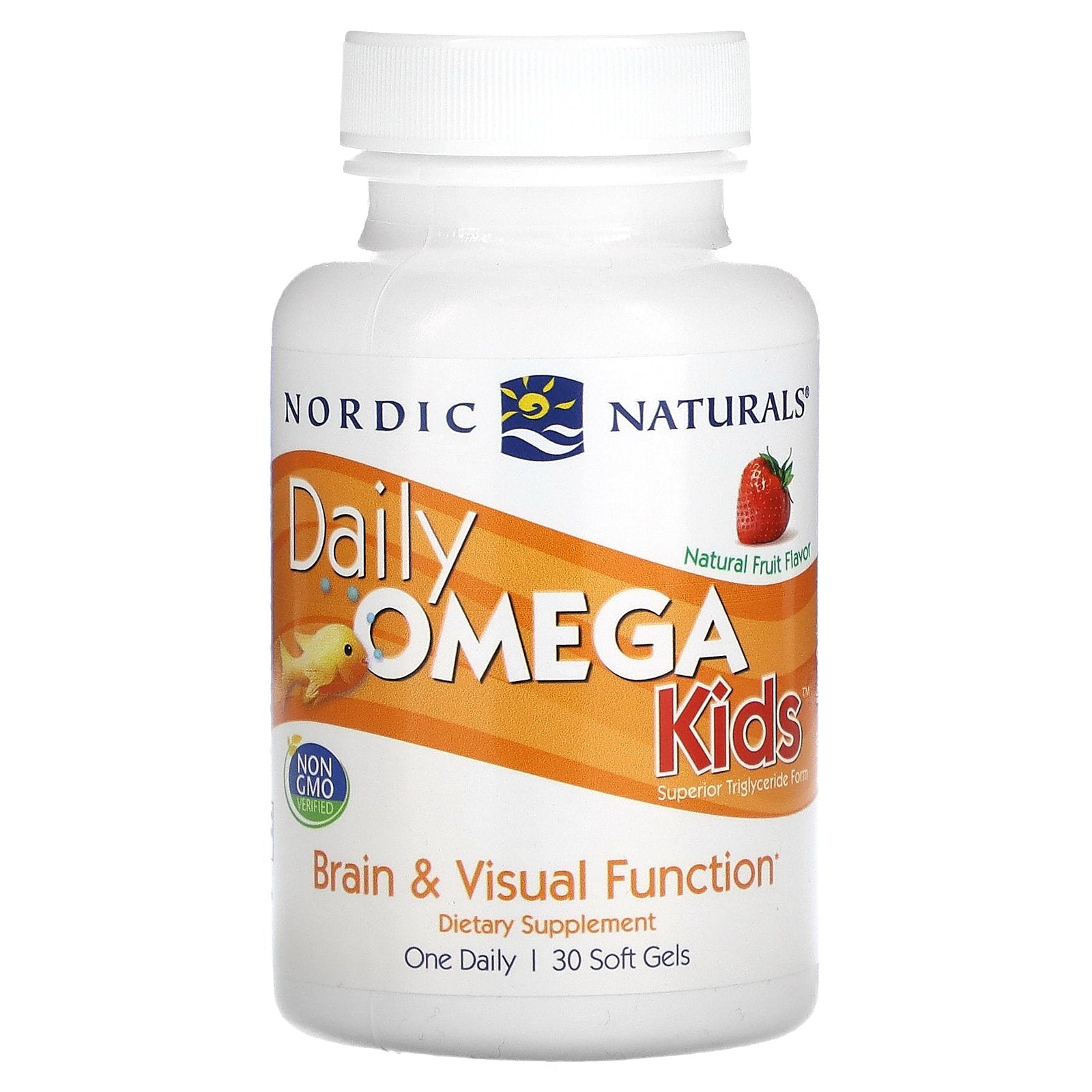 Nordic Naturals, Daily Omega Kids, Natural Fruit , 30 Soft Gels