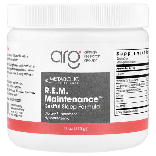 Metabolic Maintenance, R.E.M. Maintenance™, 11 oz (310 g)