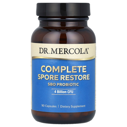 Dr. Mercola, Complete Spore Restore, 4 Billion CFU, 90 Capsules